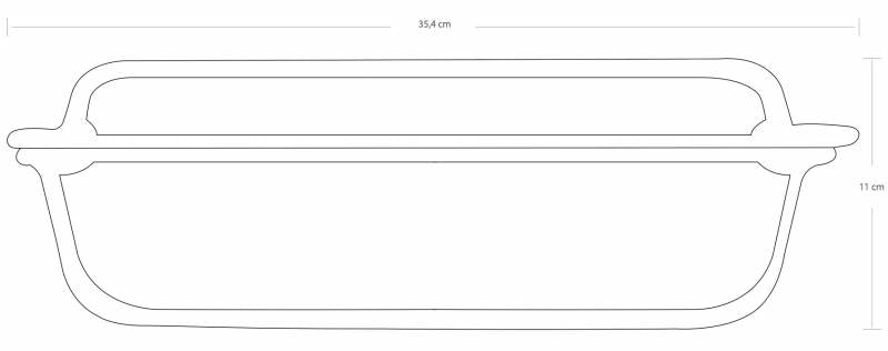 Pasabahce Borcam 2.75 L Rectangular Glass Casserole with Lid – Oven-Safe Bakeware