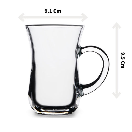 Pasabahce Keyif Verres à thé avec poignée