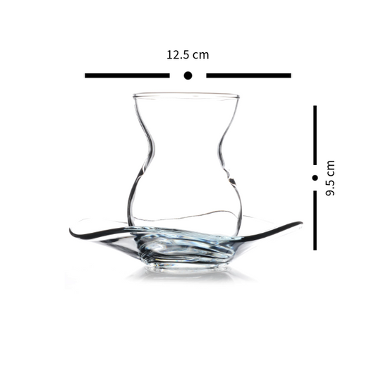 Pasabahce dantel tea Glasses set