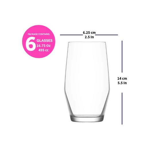 Lav ella glasses set