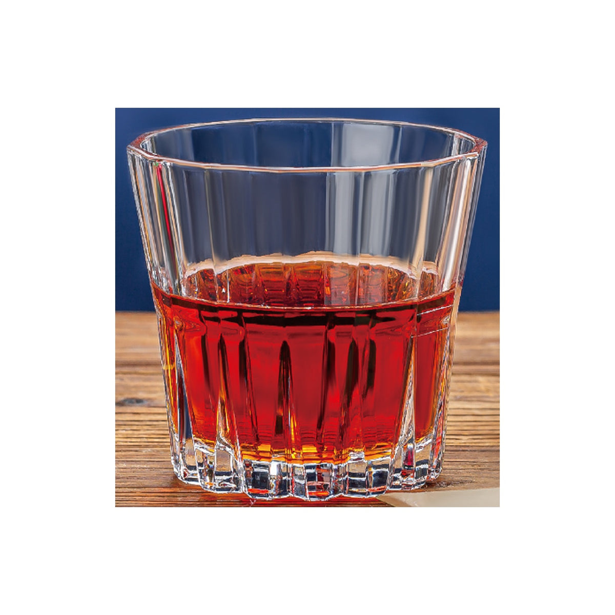 Faceted Old Fashioned Rocks Glass 330ml