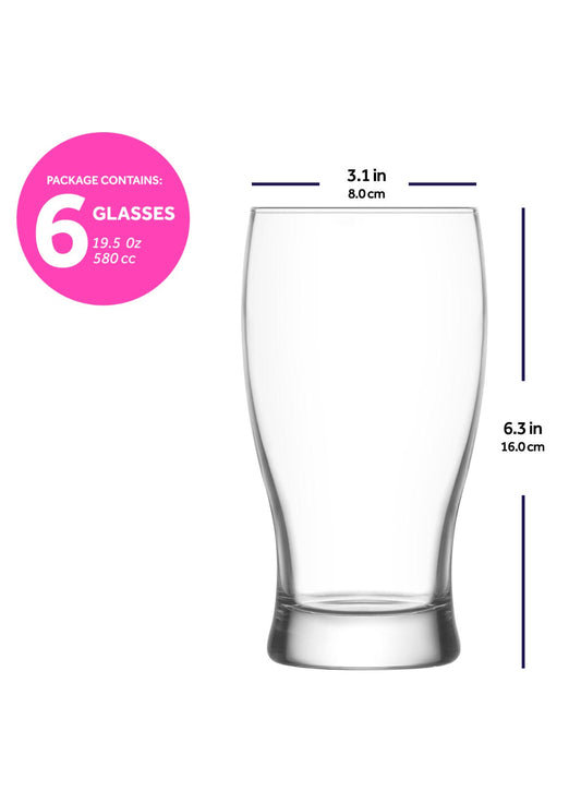 Lav Belek Beer Glass