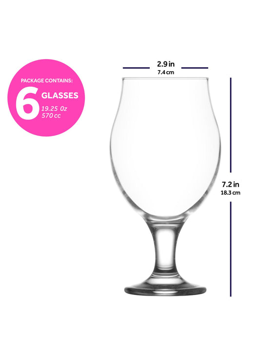 Lav Angelina beer Glasses
