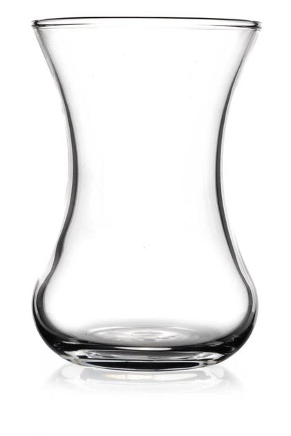 Pasabahce Vefa Classic Turkish Tea Glasses 130ml (Set of 6)