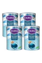 Duru Fresh Sensations Beauty & Bath Soap - Ocean Breeze (Okyanus Esintisi) - 4 x 100g (14.1 oz)