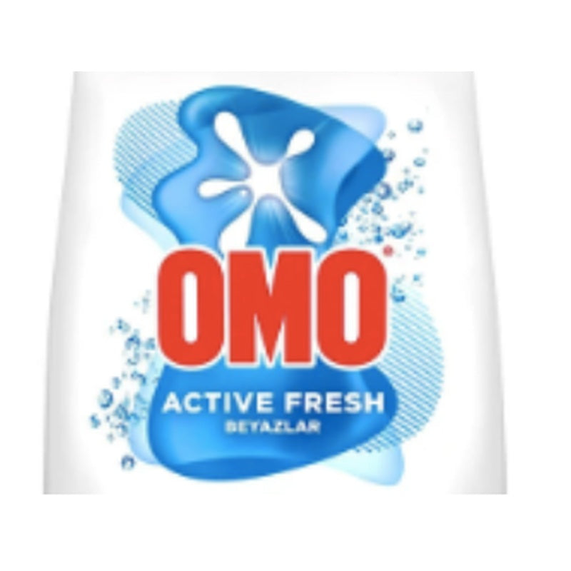 Omo Active Fresh Powder Laundry Detergent for Whites (Beyazlar) - 5.5kg