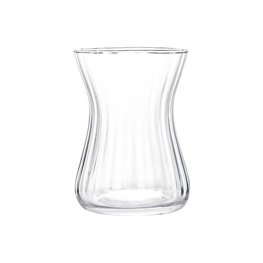 Prism Fluted Lowball Glass Tumbler 130ml