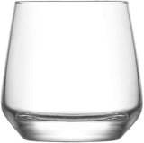 LAV Lal 6-Piece Clear Glass Tumblers Set, 11.75 oz