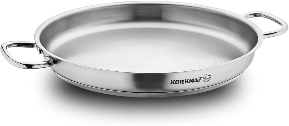 Korkmaz Proline Satin 18/10 Stainless Steel Omelet & Frying Pan 20 cm - A1187