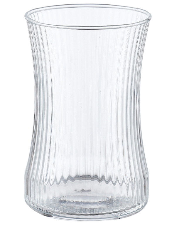 Classic Faceted Crystal Glass Tumbler 175ml