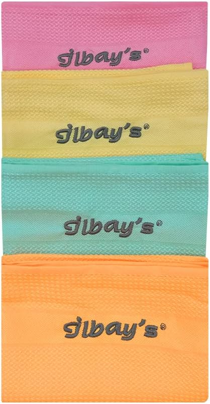 Original Ilbays Microfibre Cloths Set of 4