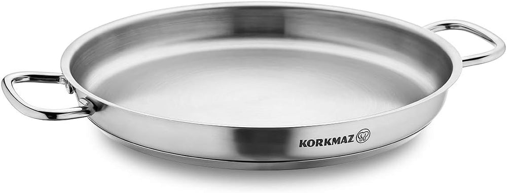 Korkmaz Proline Satin 18/10 Stainless Steel Omelet & Frying Pan 20 cm - A1188