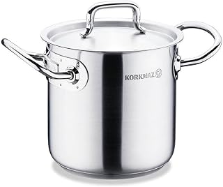 Korkmaz Proline Satin 18/10 Stainless Steel Omelet & Sahan Pan 14 cm - A1180
