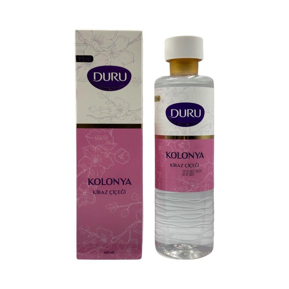 Duru Cologne 400ml Varieties (Cherry Blossom, Ocean Freshness, Bodrum Tangerine) - 13.53 Fl Oz