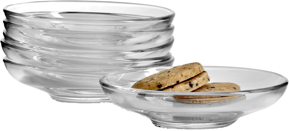 Turkish Tea Glass Saucers (6 Pcs) Pasabahce Brand