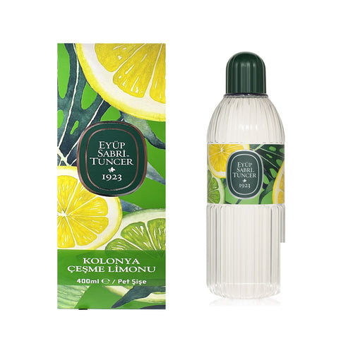 Eyüp Sabri Tuncer Çeşme Lemon Eau de Cologne (Çeşme Limonu Kolonyası) - 400 ml (13.5 fl oz)