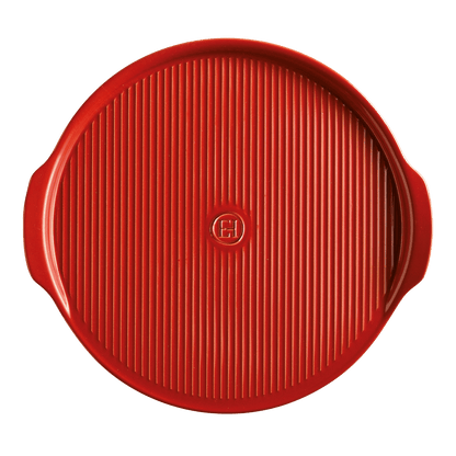 Emile Henry Ribbed Pizza Stone – 37 cm