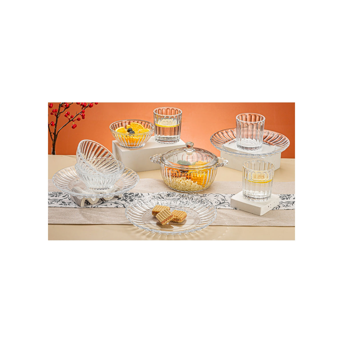 Royal Banquet 10-Piece Dining & Tea Banquet Set