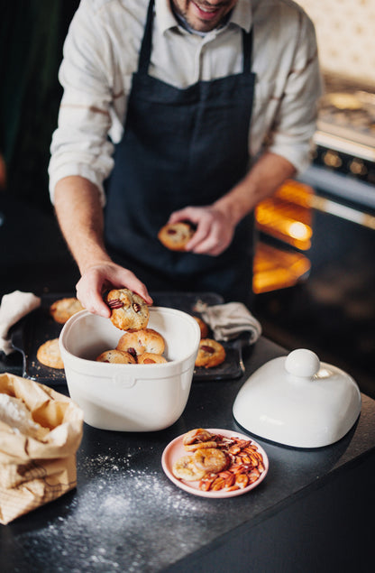 Emile Henry Ceramic Cookie Jar