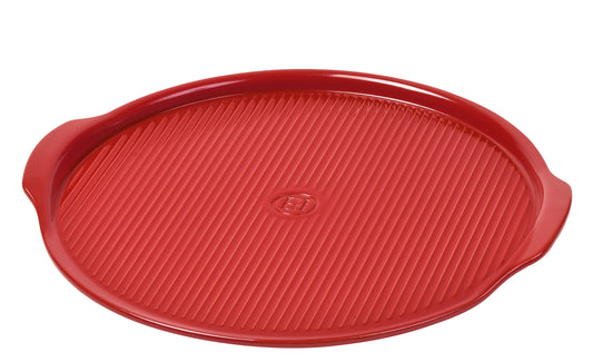 Emile Henry Ribbed Pizza Stone – 37 cm