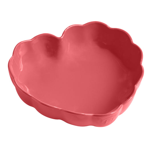 Emile Henry Madeleine Heart-Shaped Cake Dish – 1.8L