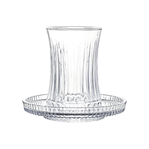 DIAMONDS Imperial Faceted Cup & Saucer 12-Piece Set (175ml)