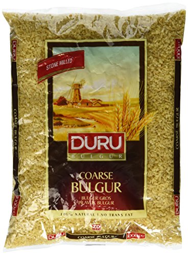 Duru Coarse Bulgur for Pilaf– 2.2lb (1000g), Wheat Berries, 100% Natural and Certificated, High Fiber and Protein, Non-GMO, Great for Vegan Recipes, Better than Rice