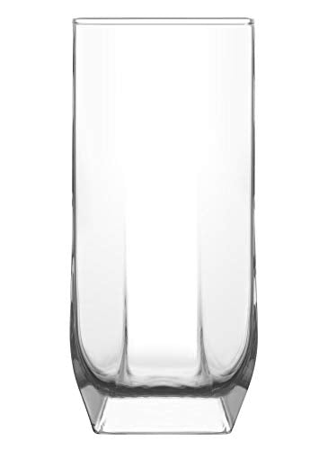 Tall Drinking Glasses 6pc REDTRU362