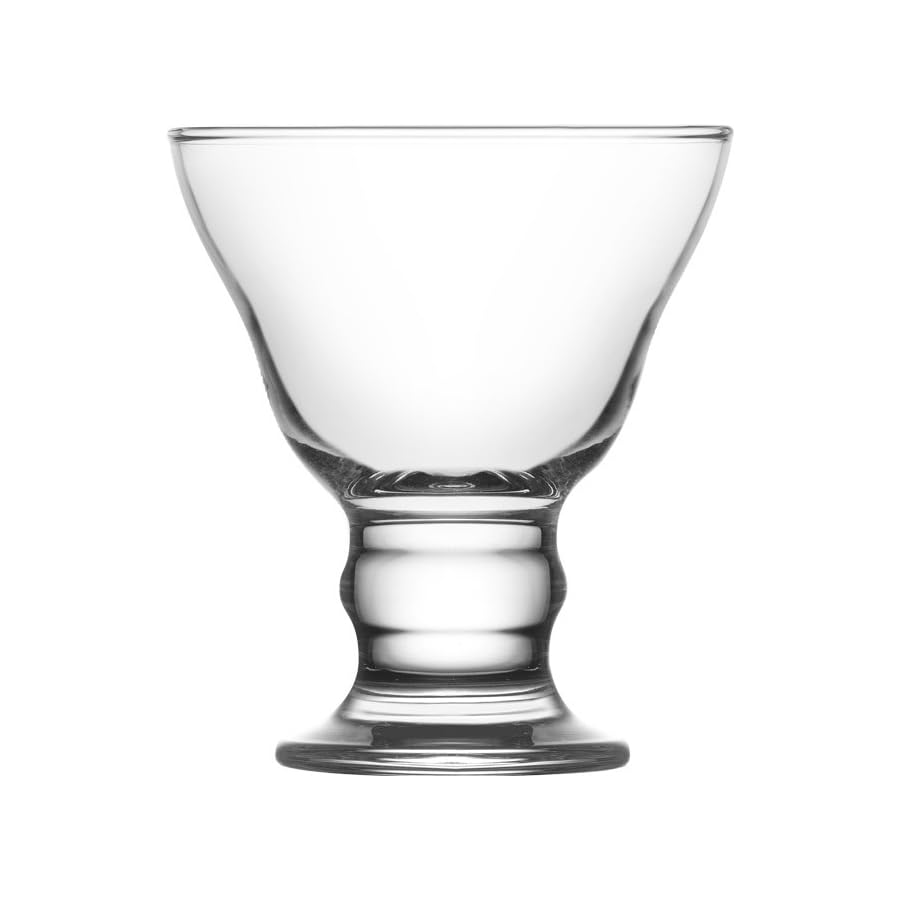 Set of 6 Ice Cream Dessert Glasses, 8.5 Oz.