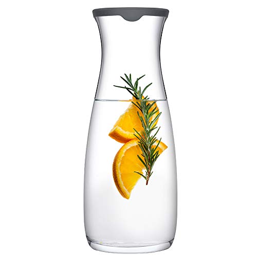 Pasabahce Amphora Glass Caraffe/Bottle 1180 ml 1 Pc, Transparent (1106893)