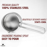 Hakan Topkapı Stainless Steel Turkish Coffee Pot 0.5 L