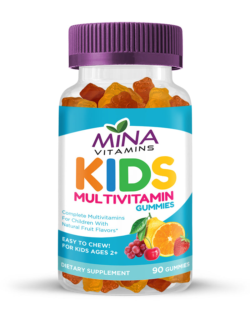 MINA Halal Vitamins Kids Multivitamins -90ct