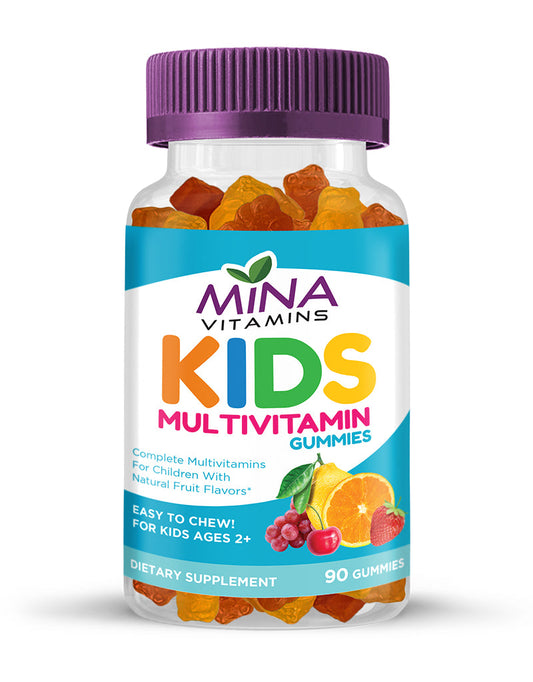 MINA Halal Vitamins Kids Multivitamins -90ct