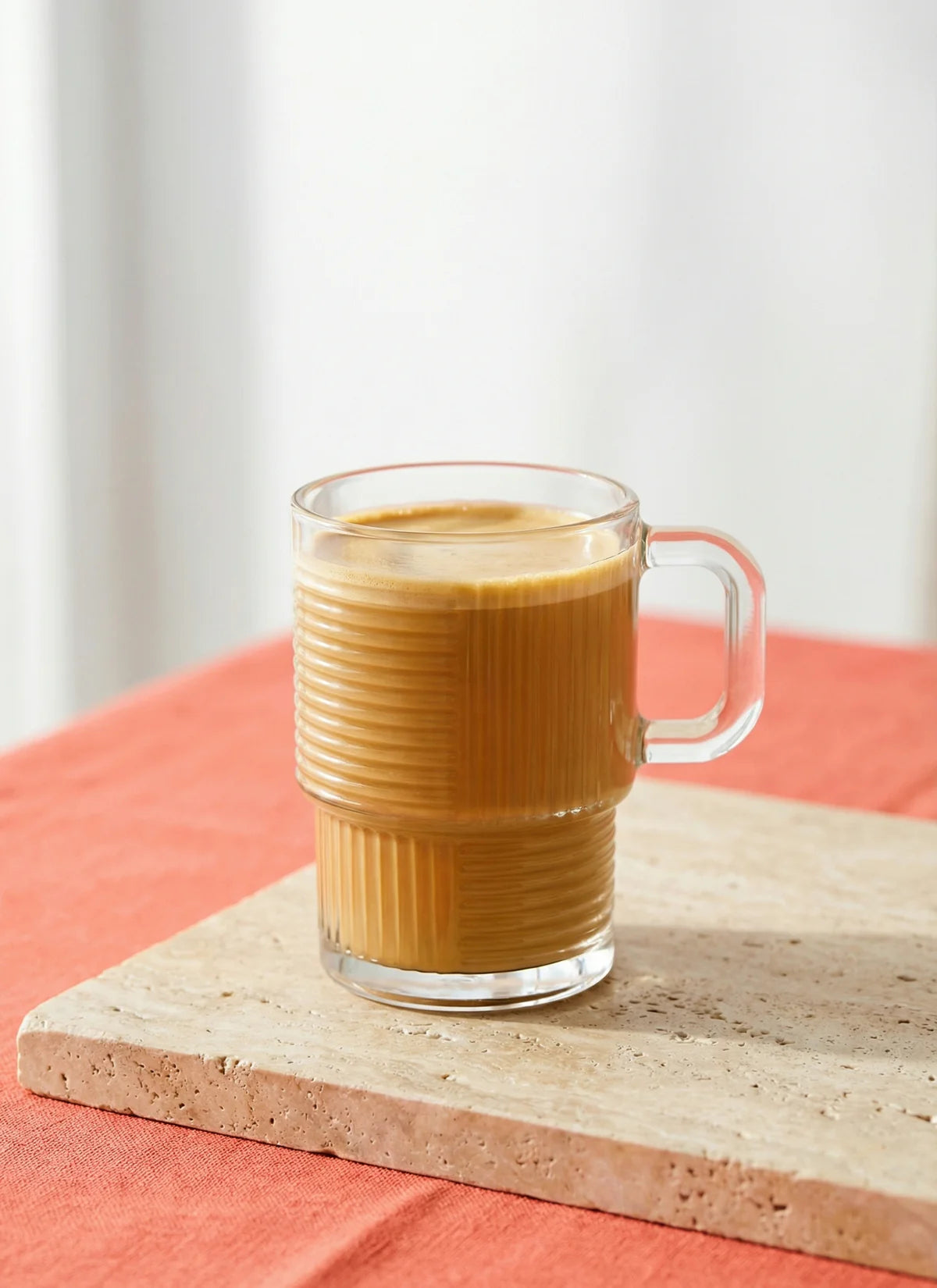 Lav Helen Glass Mug Set of 6 (270 ml)