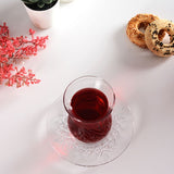Pasabahce 12-Piece Timeless Old Fashion Design Tea Glasses Set