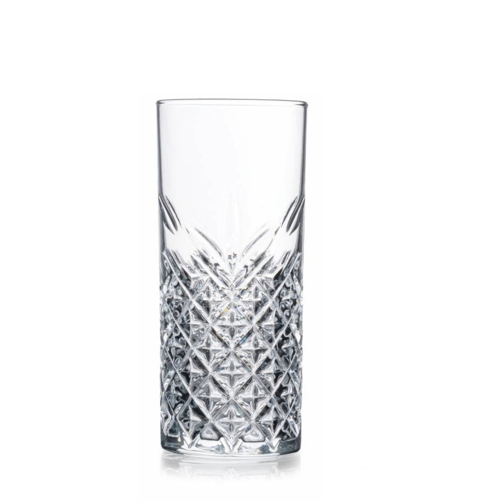 Pasabahce Timeless Vintage Crystal Cut Liqueur & Beverage Tumblers 180ml (Set of 4)