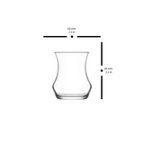 Lav 6-piece Eda Tea Glasses