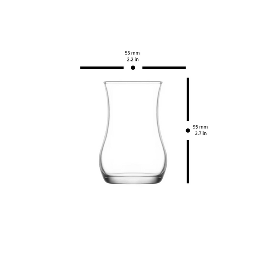 Lav 6-piece Eva Tea Glasses