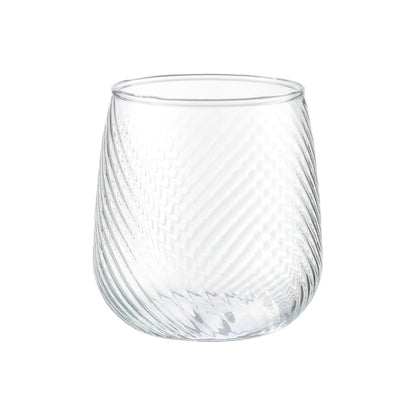 DIAMONDS Textured Crystal Bar Tumbler 360ml (Set of 6)