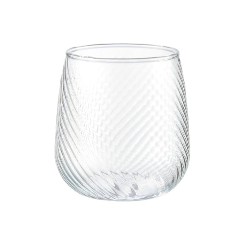 DIAMONDS Textured Crystal Bar Tumbler 360ml (Set of 6)