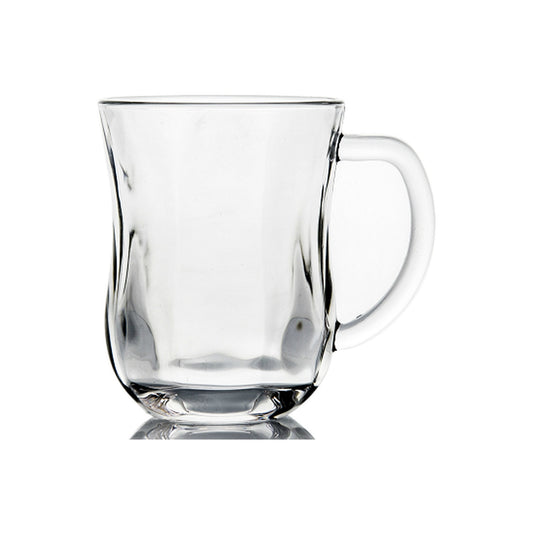 Heavy Base Embossed Crystal Whiskey Glass 350ml