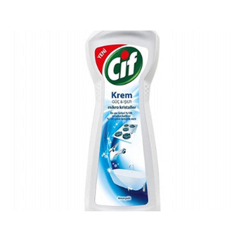 Cif Cream Surface Cleaner with Ammonia Micro-Crystals (Amonyaklı Krem) - 500ml