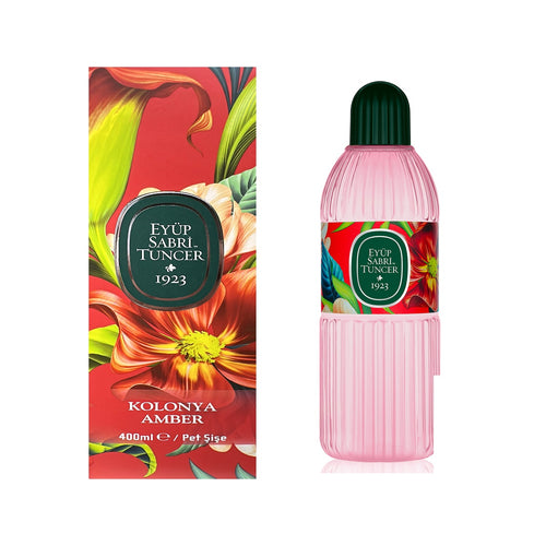 Eyüp Sabri Tuncer Amber Eau de Cologne (Amber Kolonyası) - 400 ml (13.5 fl oz)