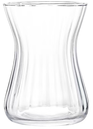 Prism Fluted Lowball Glass Tumbler 130ml