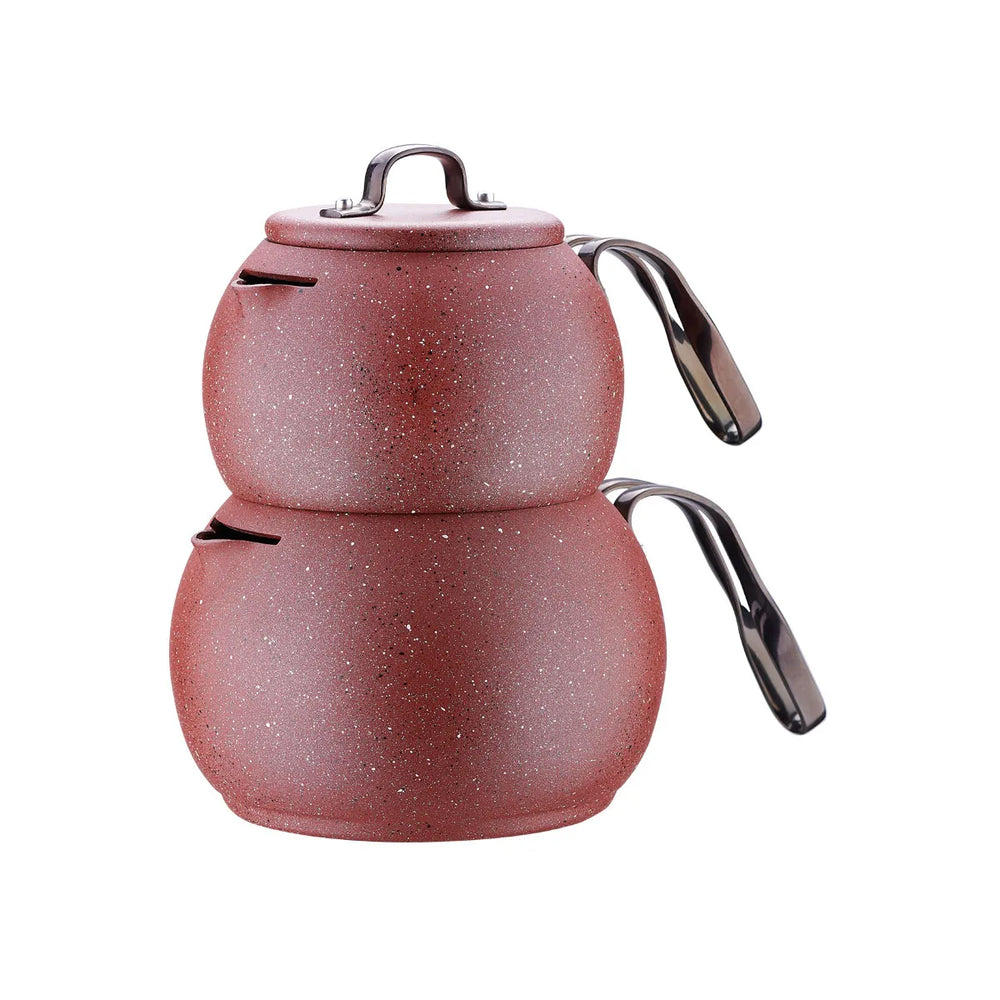 Korkmaz Comlek Tea Pot Set 1.1/1.8 L