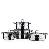 Korkmaz Erna 8 pcs Cookware Set Inox
