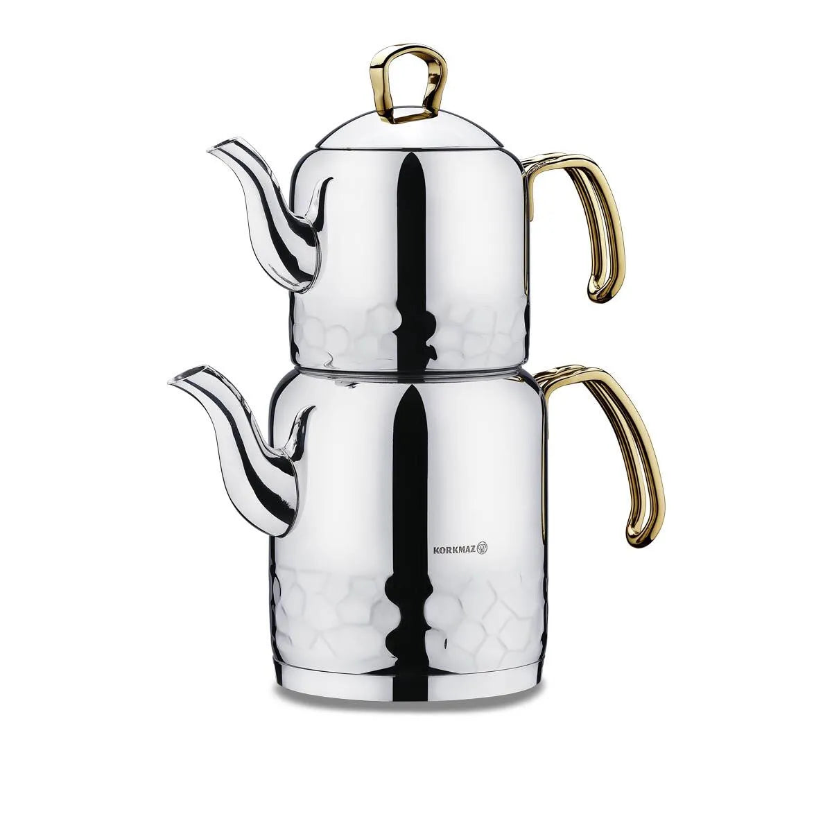 Korkmaz Erna Tea Pot Set 1.2/2.2 L