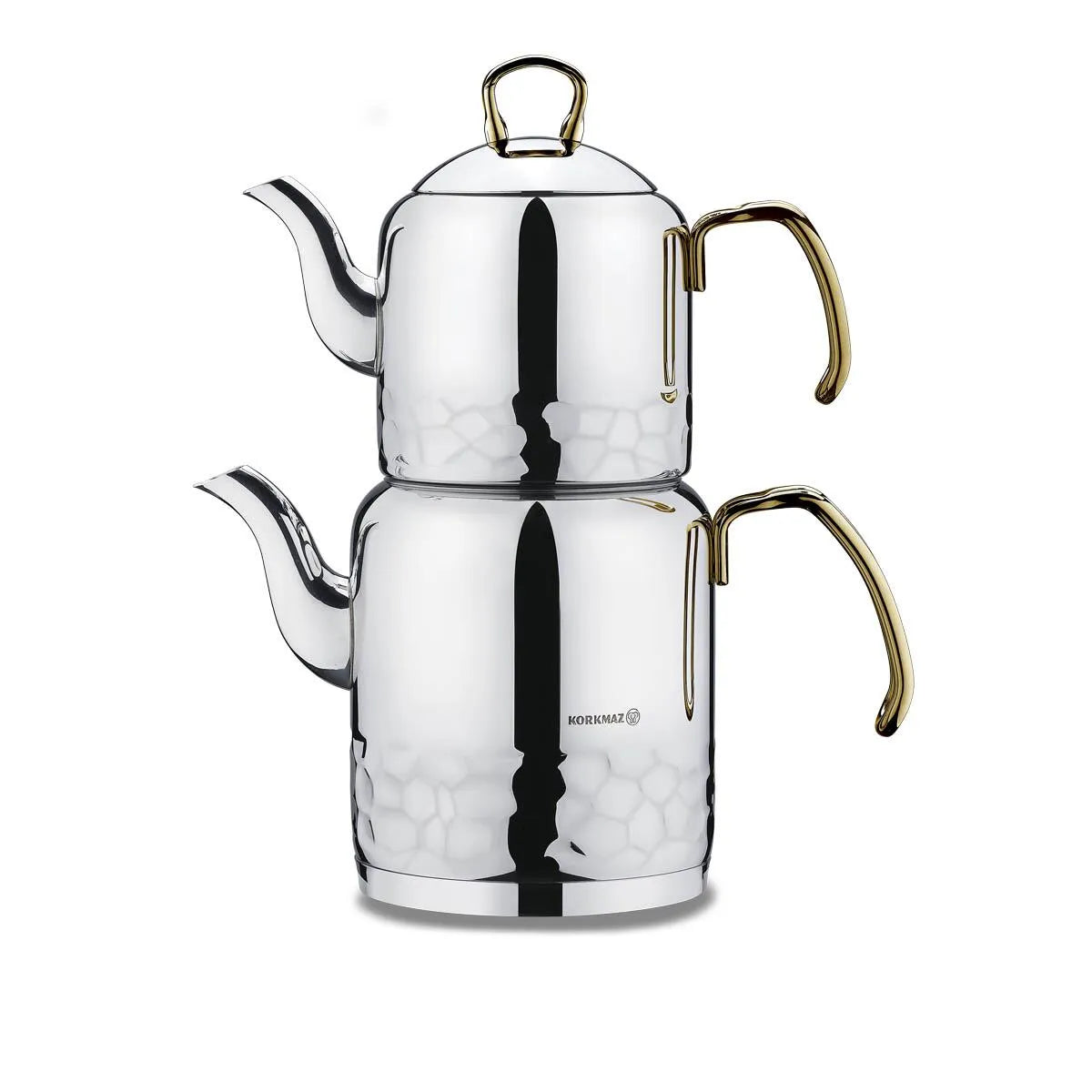 Korkmaz Erna Tea Pot Set 1.2/2.2 L