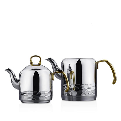 Korkmaz Erna Tea Pot Set 1.2/2.2 L