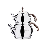 Korkmaz Hanedan Tea Pot Set 1.1 / 2.0 L